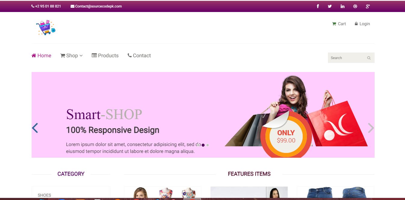 Online Ecommerce Store Website