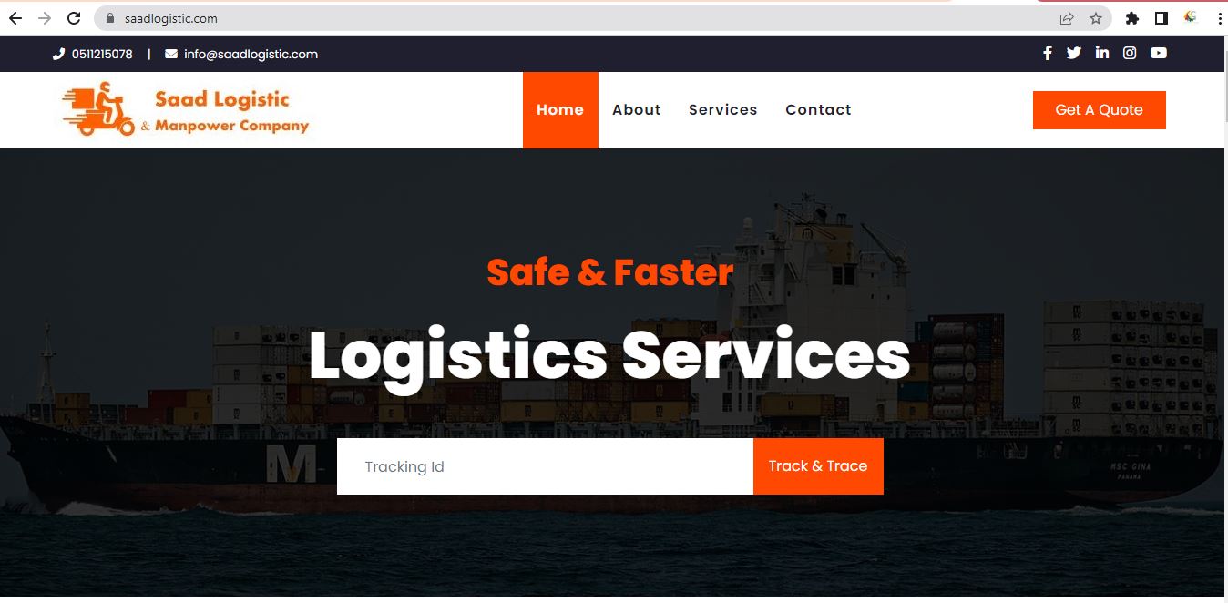 Company Portfolio/Profile Website